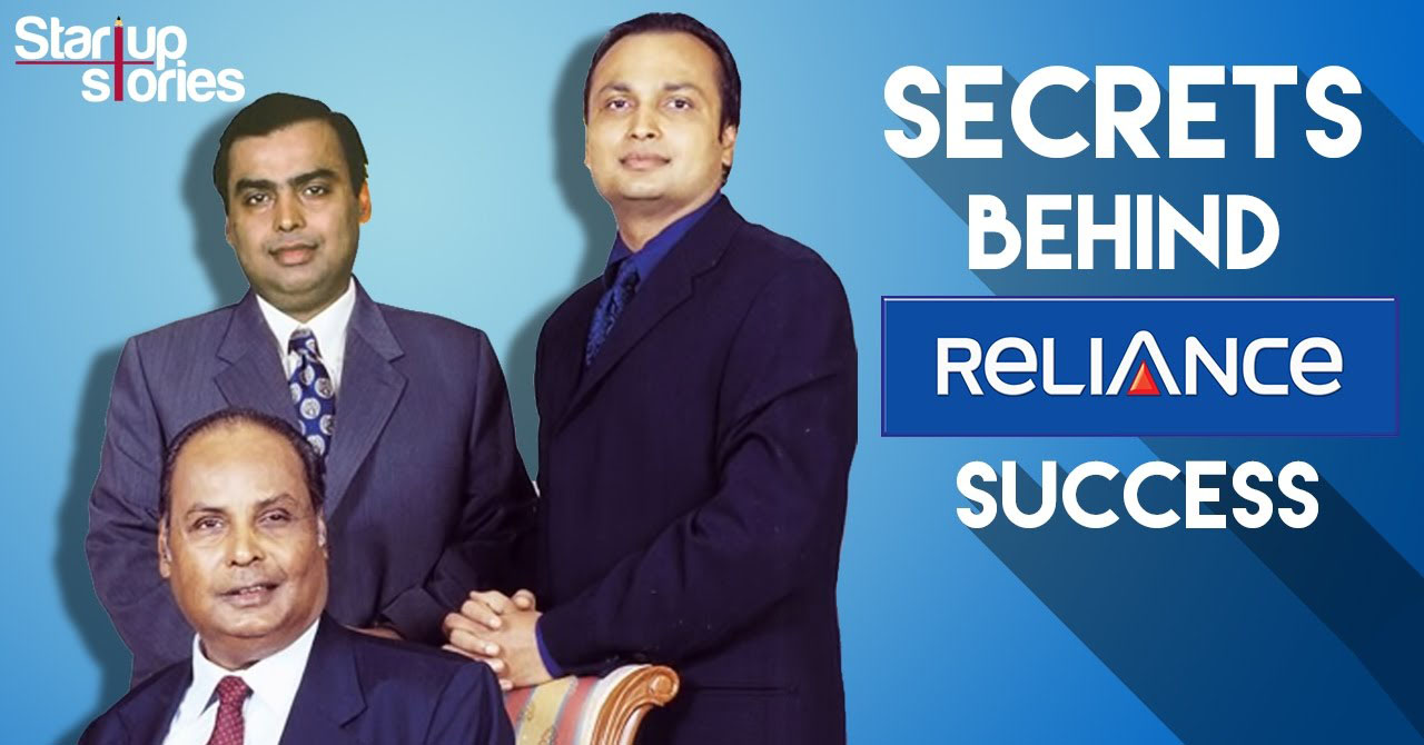 Secrets Behind Reliance Success Dhirubhai Ambani Mukesh Ambani Anil Ambani