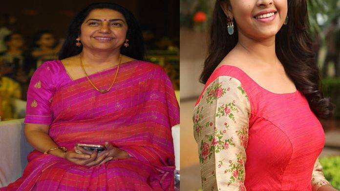 Suhasini is not only a great actress but her sister is also a great actress.. After all who is that actress