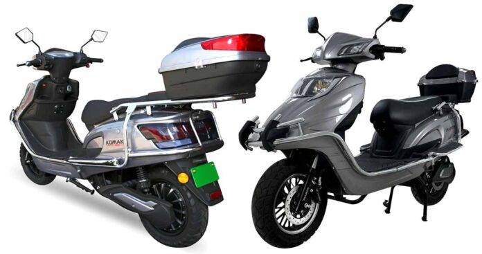 Komaki TN 95 Sport Electric Scooter: Advanced Features and Competitive Price
