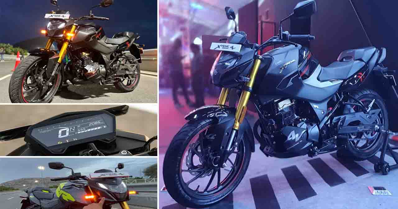 "Hero MotoCorp Xtreme 160R 4V: Affordable High-Performance Bike with Attractive Design"