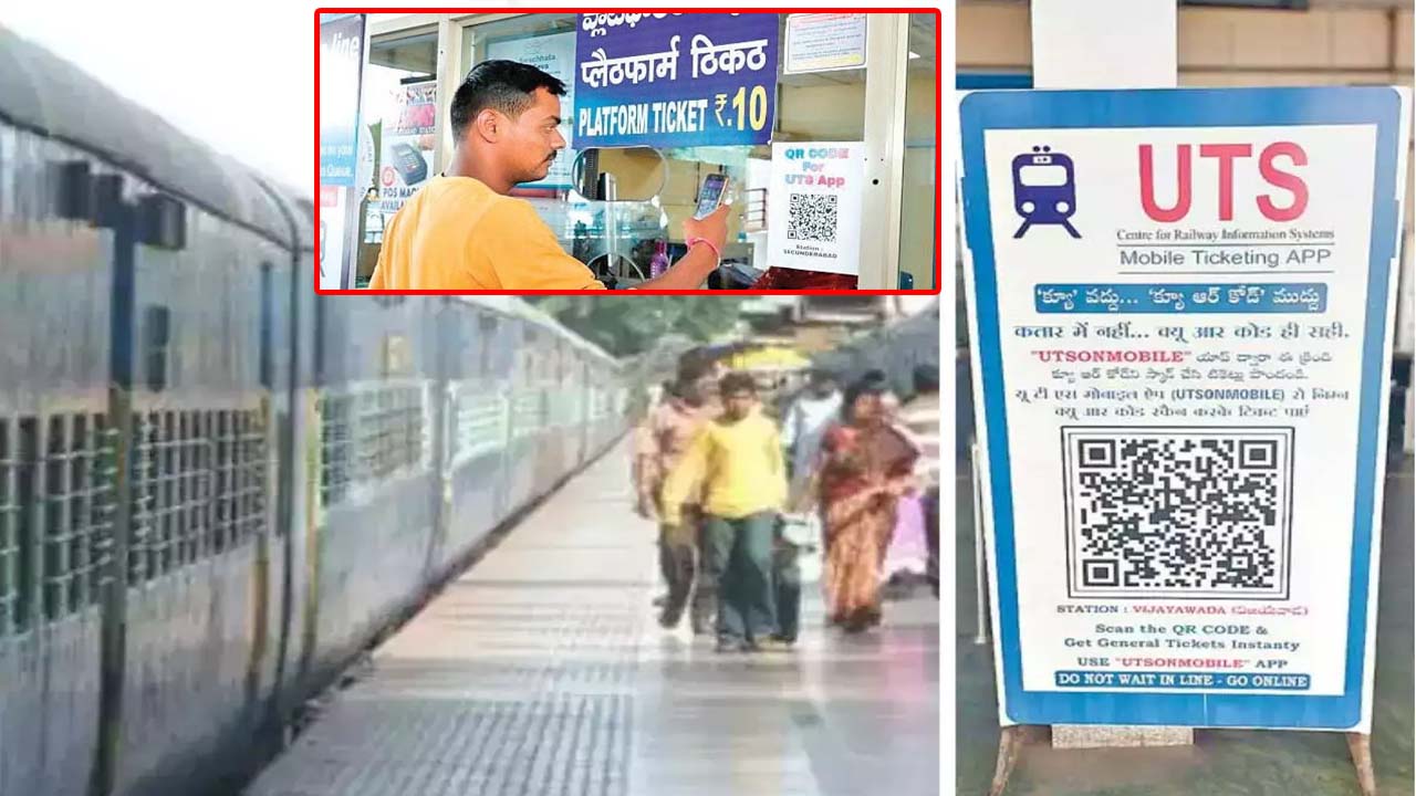 "Simplified Ticket Booking with QR Codes: UTS Mobile App Revolutionizes Railway Travel"